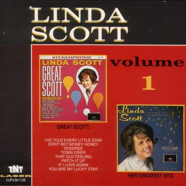 Linda Scott – Volume 1: Great Scott / Her Greatest Hits, Verzenden, Zo goed als nieuw, Pop