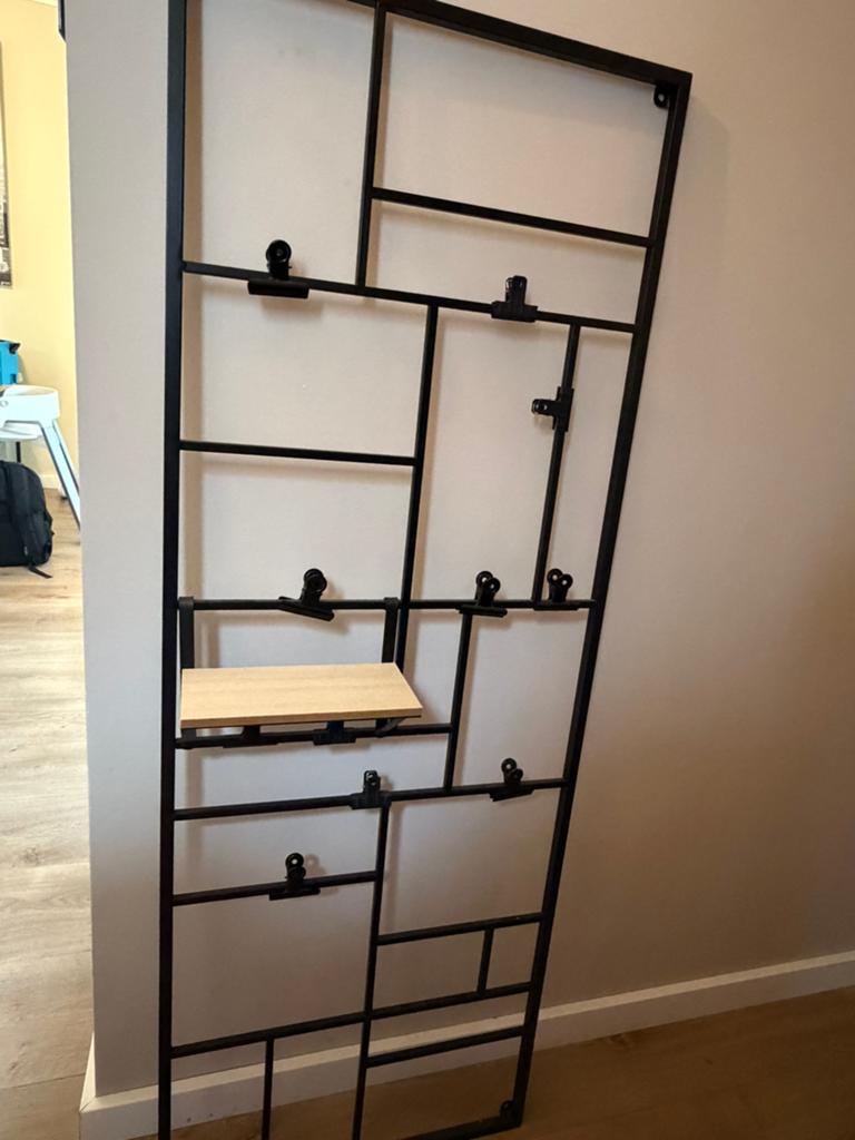 Wandrek zwart, Ophalen, Gebruikt