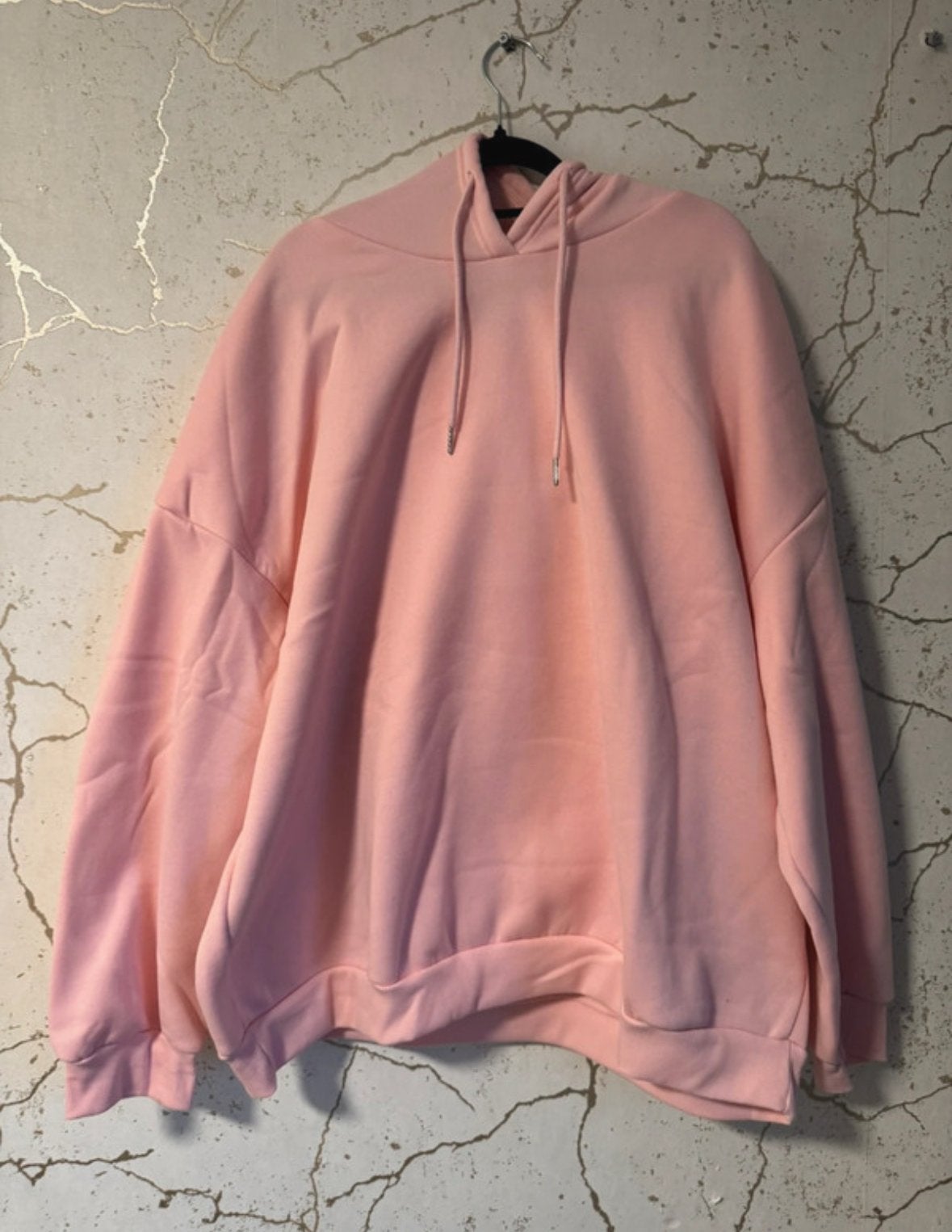 Roze hoodie met auto print - Nieuw, Kleding | Dames, Truien en Vesten, Verzenden, Nieuw, Maat 46/48 (XL) of groter, Roze
