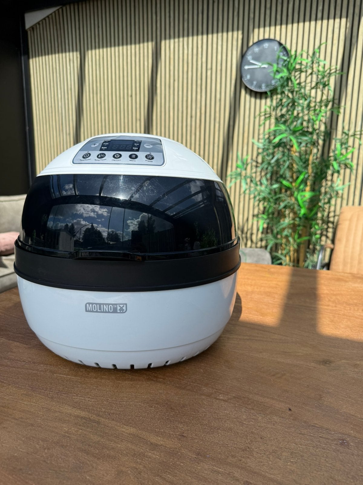 Molino Health Fryer (10L) – 2x gebruikt & incl. accessoires!, Ophalen, Zo goed als nieuw, Airfryer XXL, 1500 gram of meer