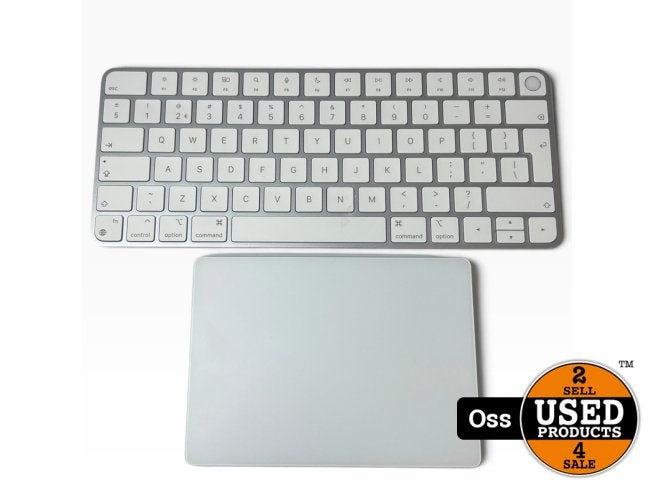 Apple A2449 Magic Keyboard + Magic trackpad, Apple, Zo goed als nieuw, Support@apple.com, One Apple Park Way
Cupertino, CA 95014
United States