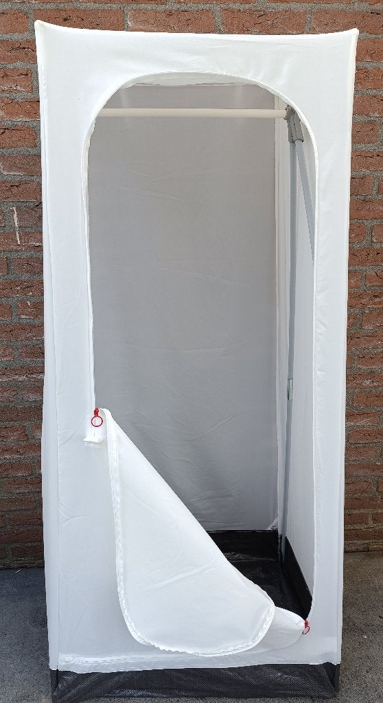 camping kledingkast met stang of reservekast voor kleding, Caravans en Kamperen, Ophalen, Zo goed als nieuw