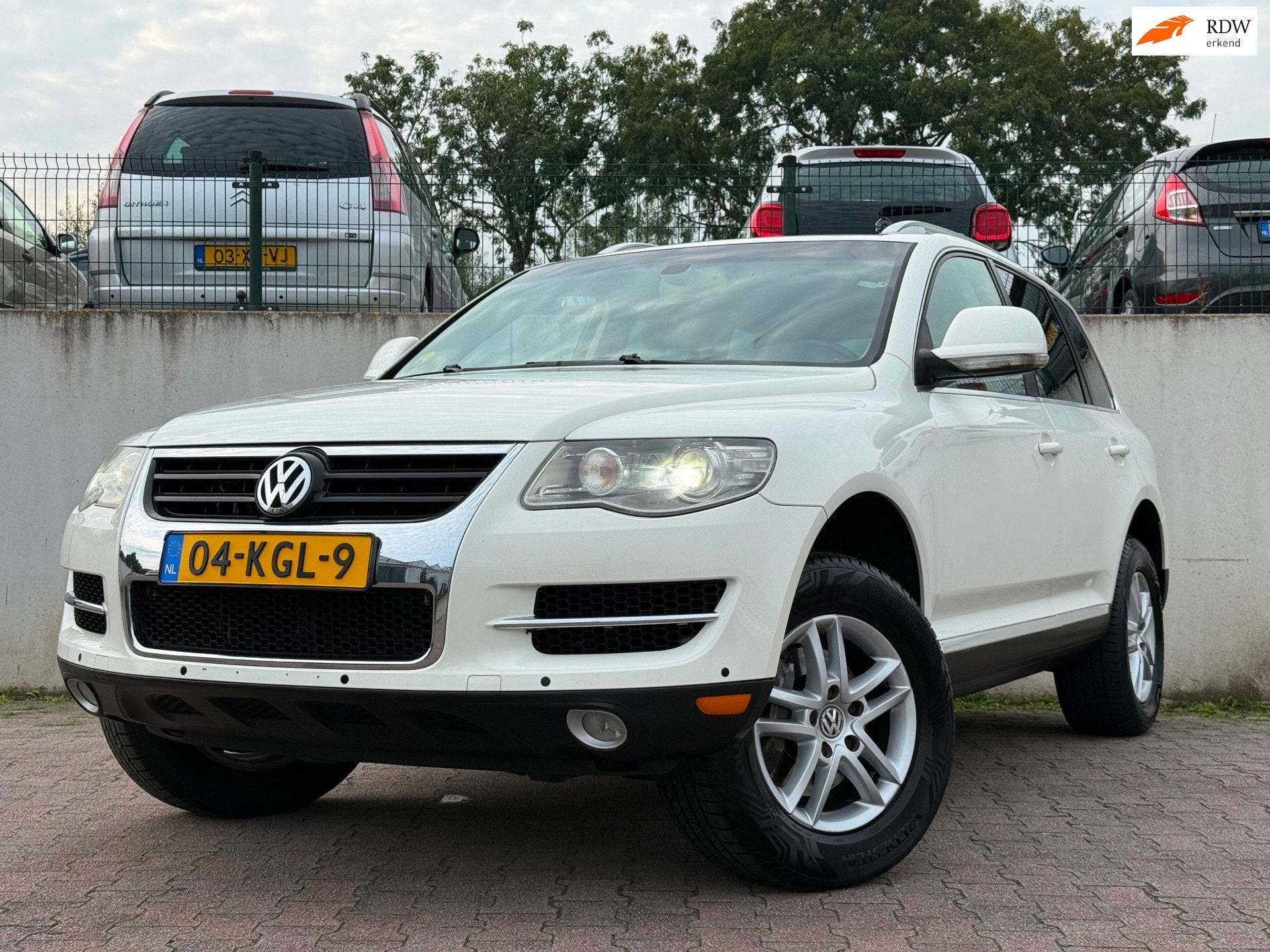 Volkswagen Touareg 3.6 V6 FSI/OPENDAK/LEDER/PDC/NAVI/164053, Gebruikt, Beige, 2384 kg, Wit