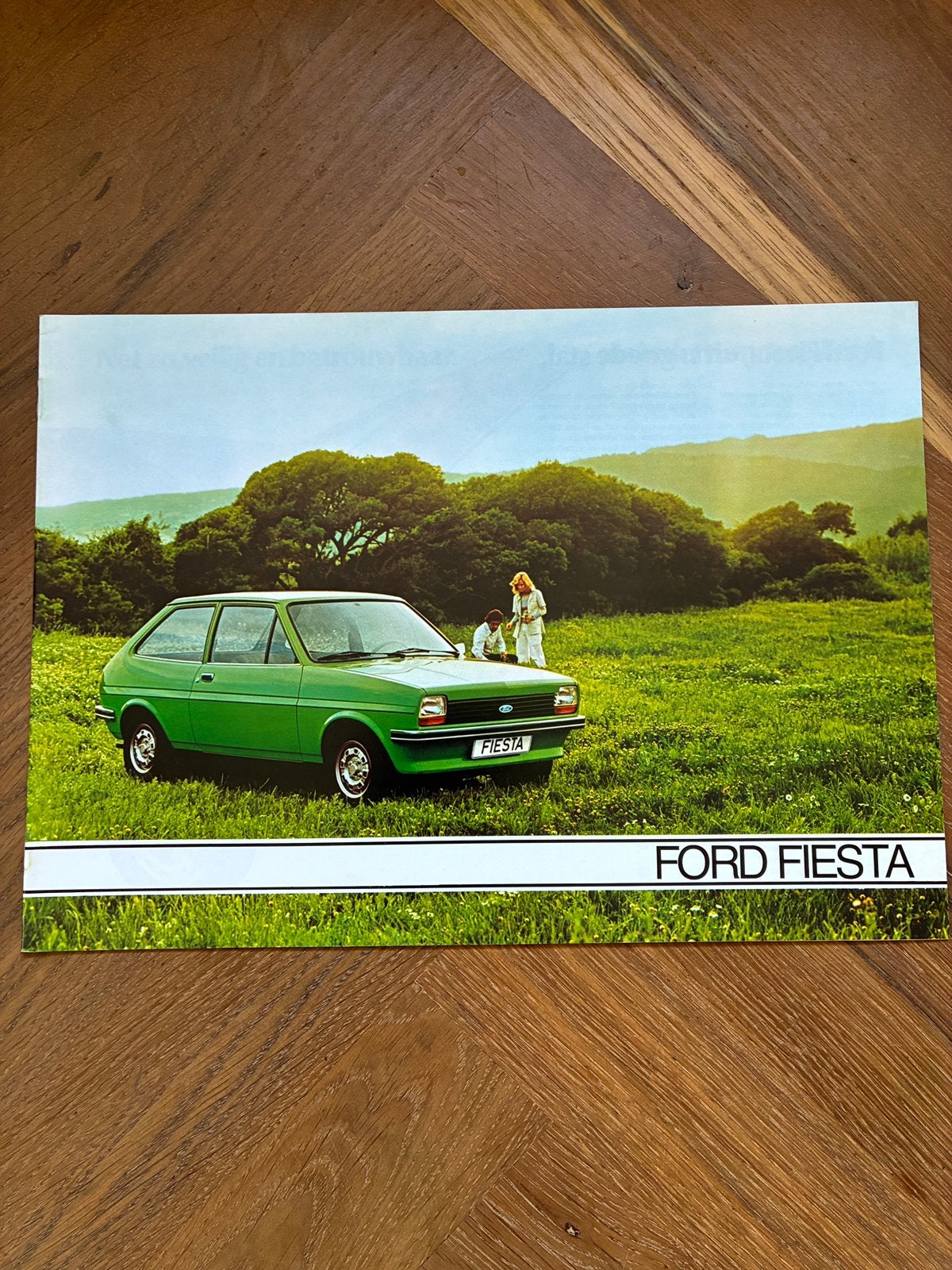 Ford Fiesta brochure 2/78, Verzenden, Zo goed als nieuw, Ford