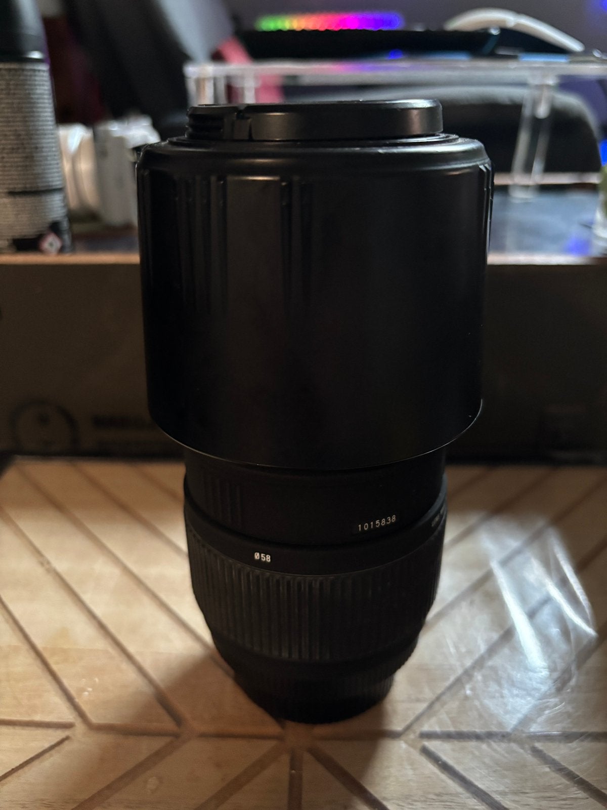 Sigma 70-300 1:4-5.6 objectief, Ophalen, Macrofunctie, Sigma, Telelens