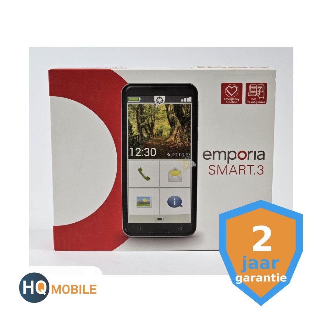 Emporia Smart 3 - Seniorentelefoon - Zwart | Retourdeal, Emporia Telecom, Nieuw, Klassiek of Candybar, Zonder simlock