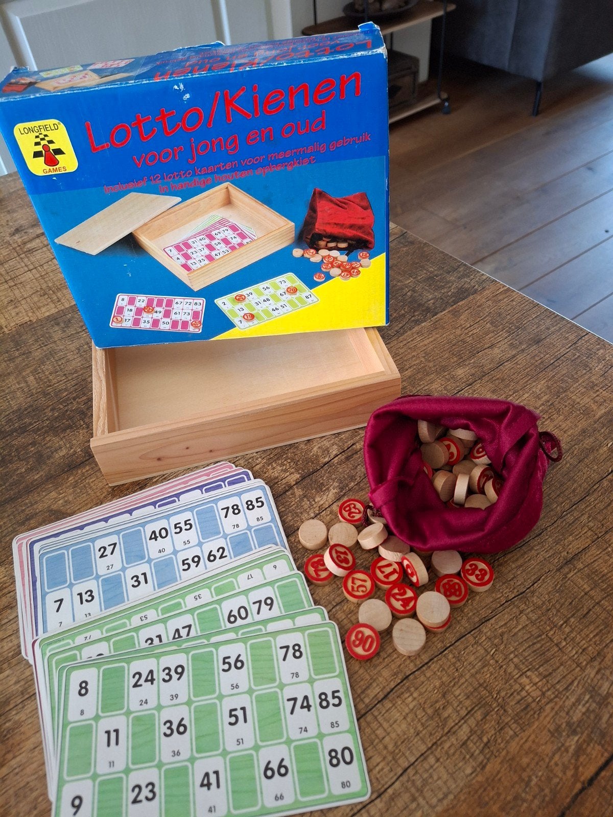 Lotto bingo kienen, Ophalen of Verzenden