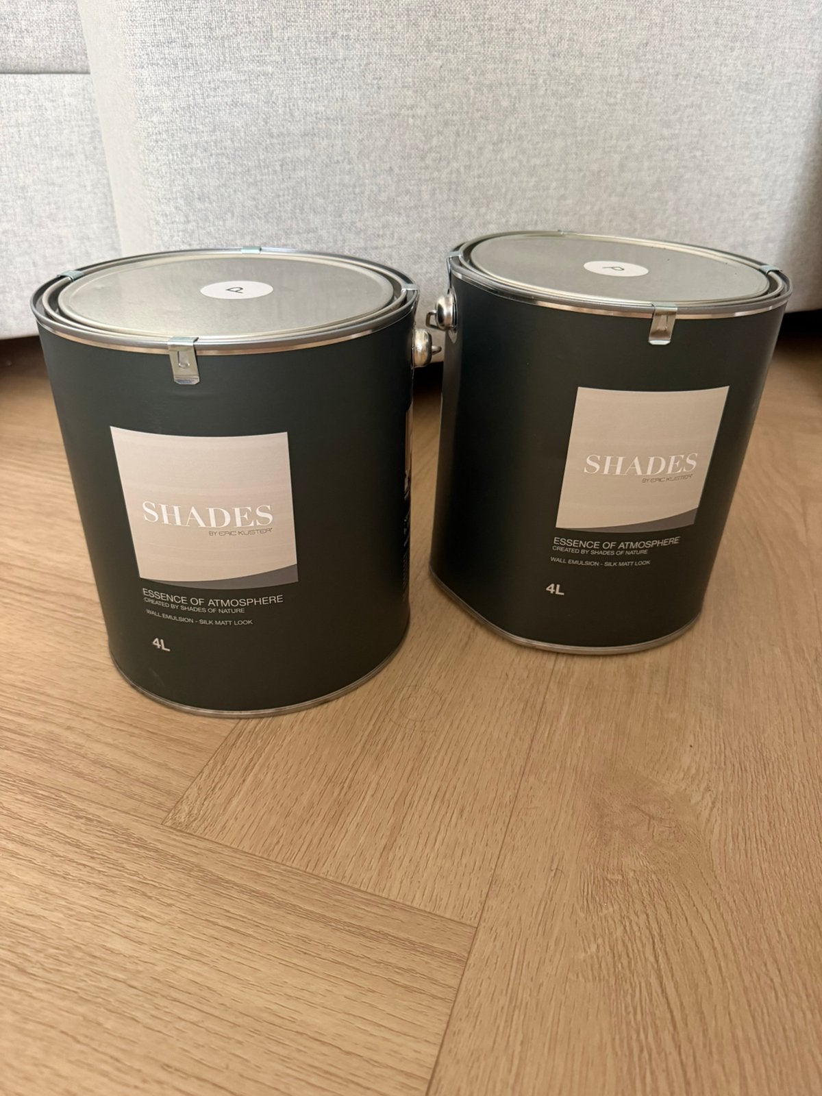 Eric kuster muurverf kleur Selenite, Ophalen, Nieuw