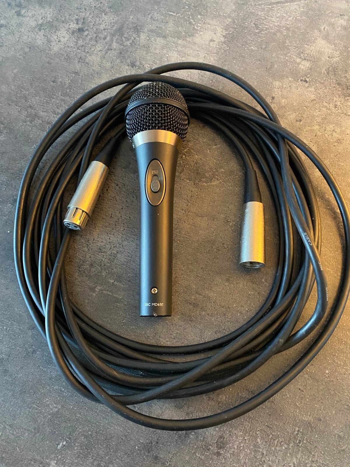 Philips microfoon met snoer, Ophalen of Verzenden, Zo goed als nieuw, Overige typen