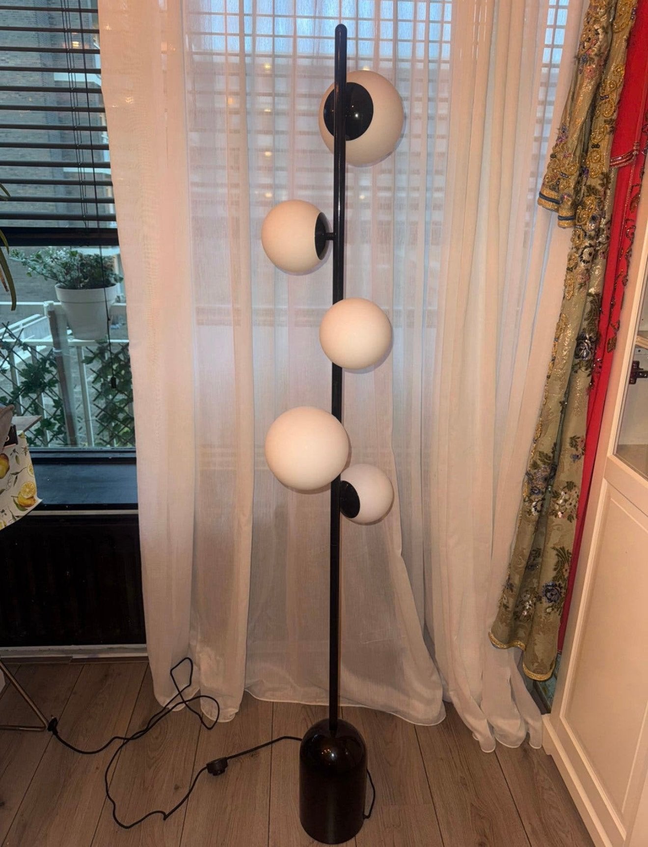 Bollen lamp, Ophalen, Zo goed als nieuw, 150 tot 200 cm