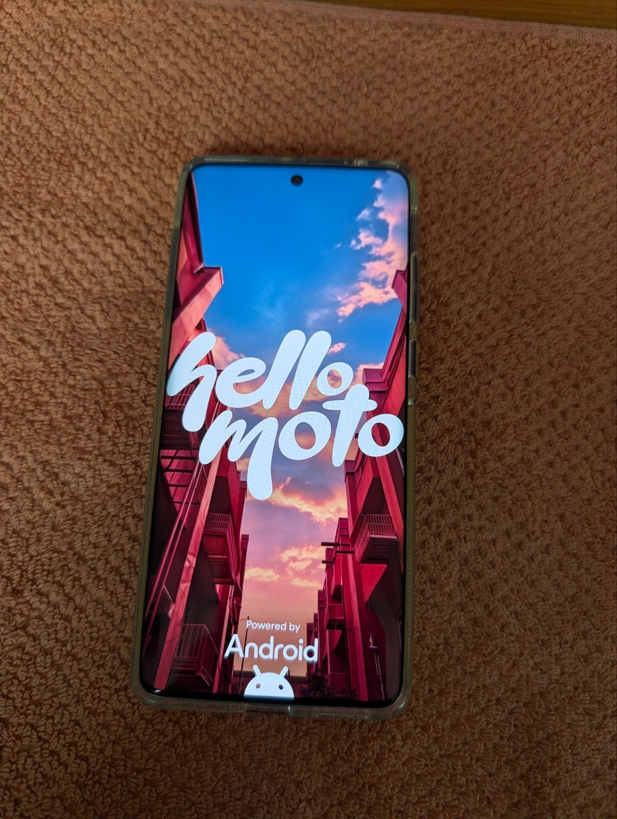 Motorola Edge 60 Fusion Nieuw met doorzichtig hoesje, Overige modellen, Nieuw, Ophalen of Verzenden, Zonder simlock