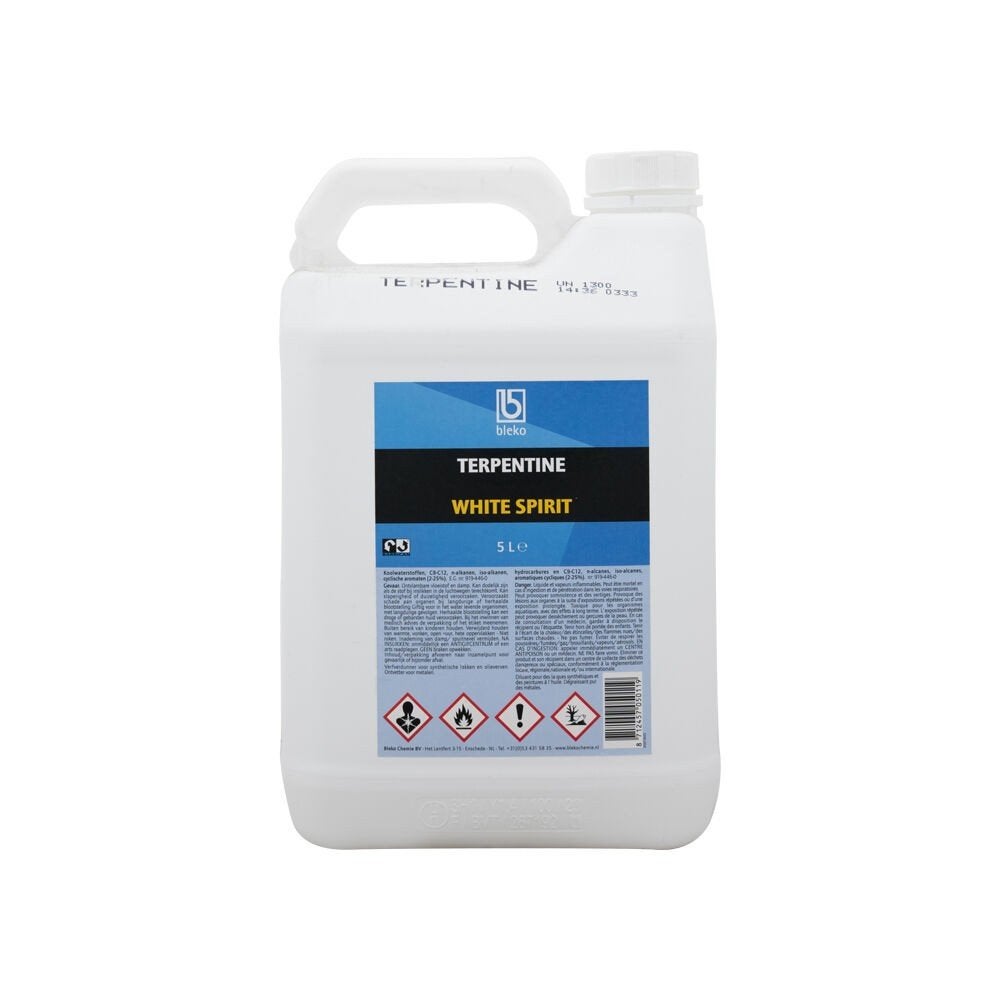 Terpentine 5 liter, Verzenden