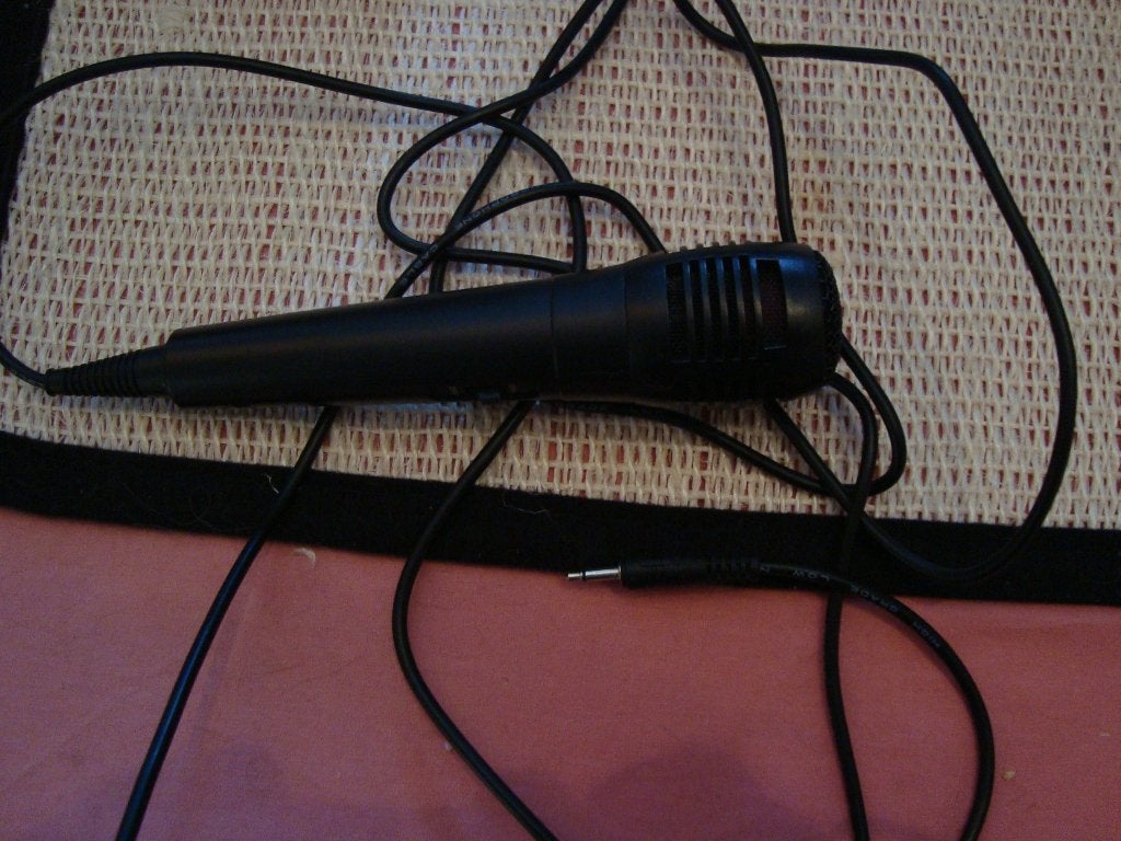 Microfoon, Ophalen of Verzenden, Zo goed als nieuw, Zangmicrofoon