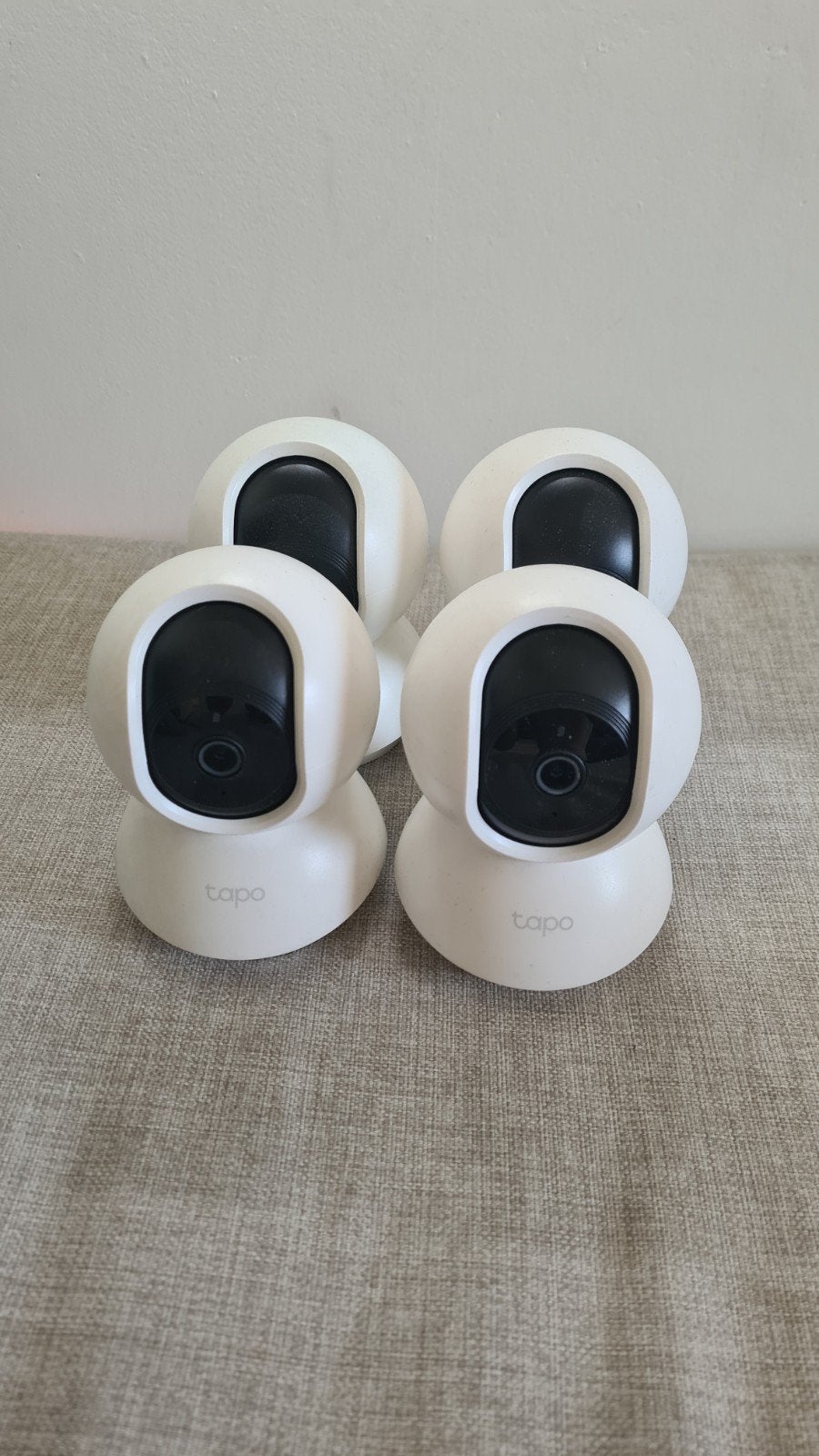 Tapo C200 Camera's (4 stuks), Ophalen of Verzenden, Gebruikt, Binnencamera