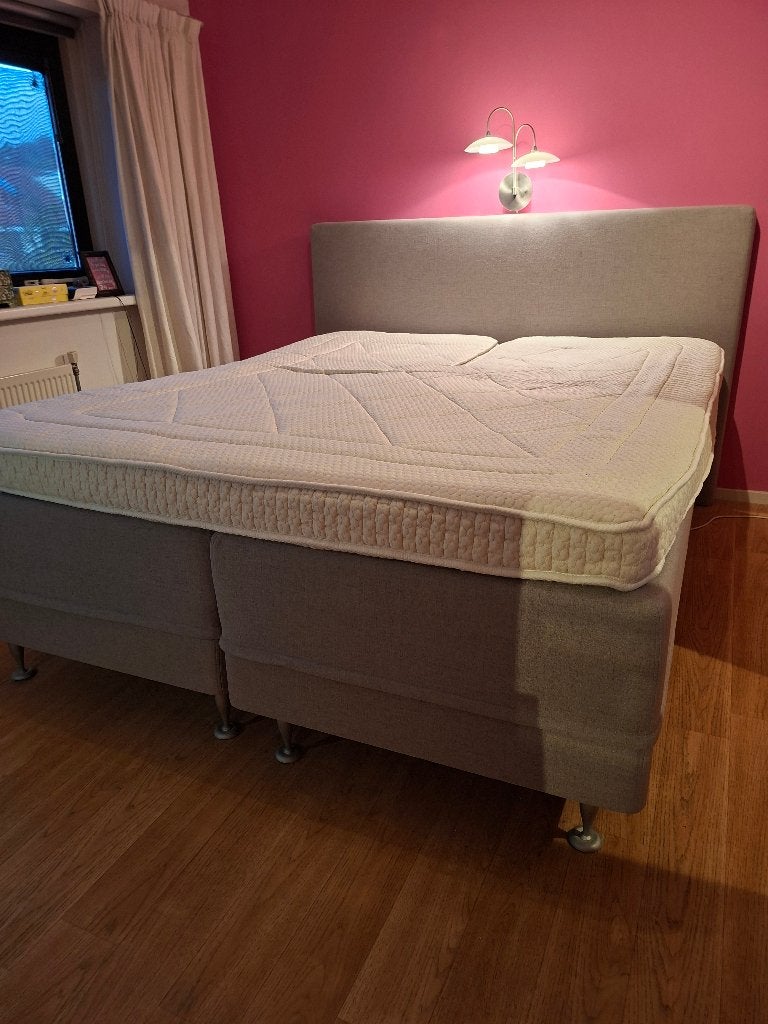 Swiss Sense electro boxspring, Ophalen, Gebruikt, Tweepersoons, 200 cm