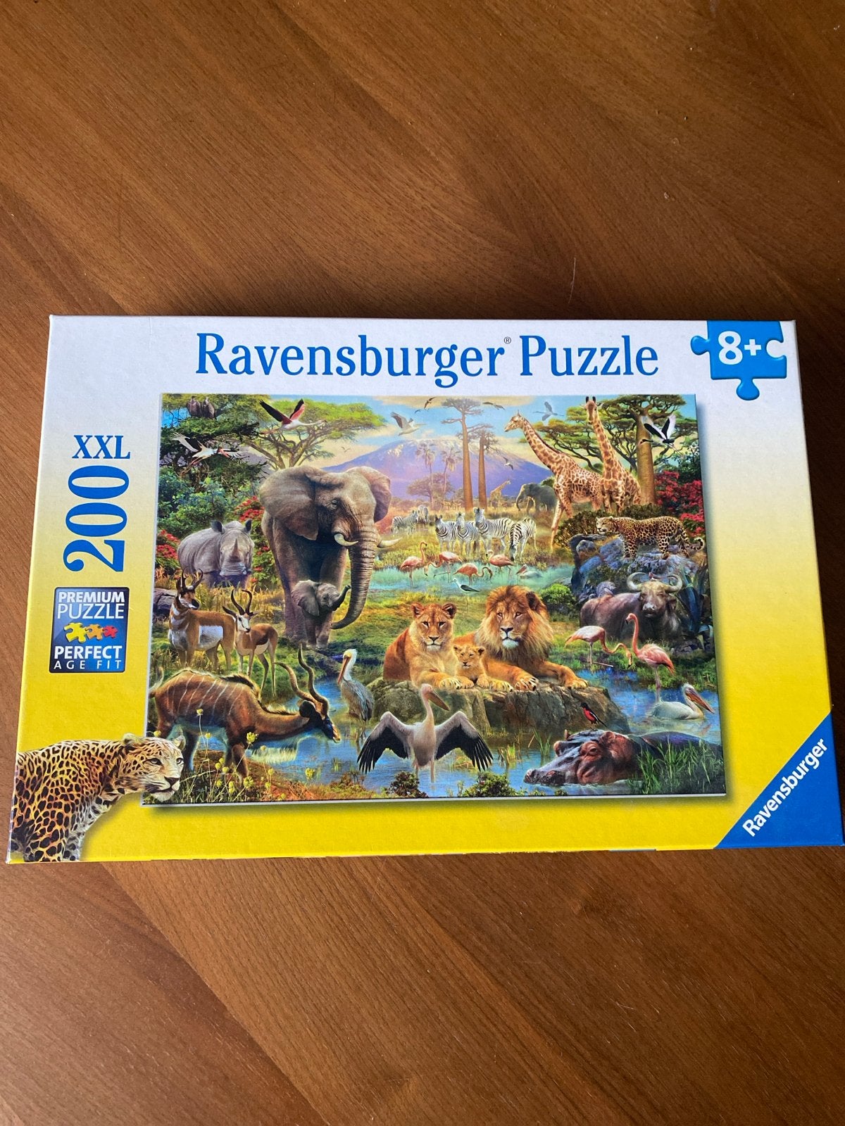 Ravensburger XXL Puzzel 200 stukjes - Afrikaanse Dieren, Ophalen, Minder dan 500 stukjes, Zo goed als nieuw, Legpuzzel