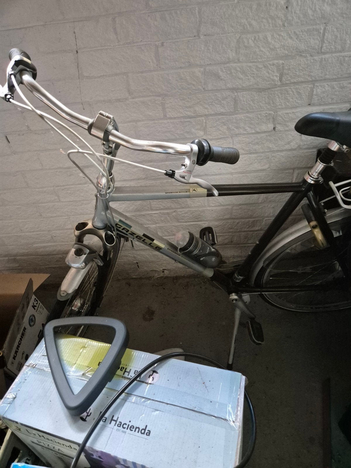 Herenfiets6, Fietsen en Brommers, Fietsen | Dames | Damesfietsen, Ophalen, Gazelle