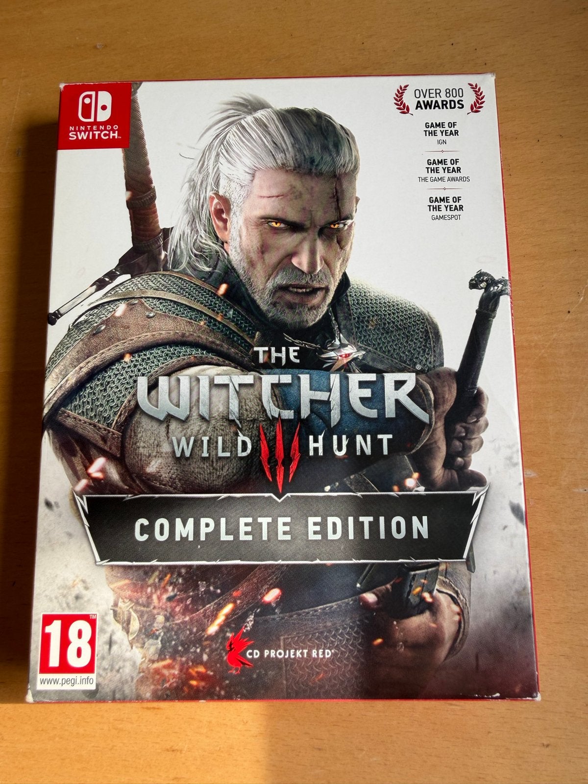 The Witcher 3 Wild Hunt Complete Edition Nintendo Switch, Spelcomputers en Games, Gebruikt, Vanaf 18 jaar, 1 speler, Ophalen of Verzenden