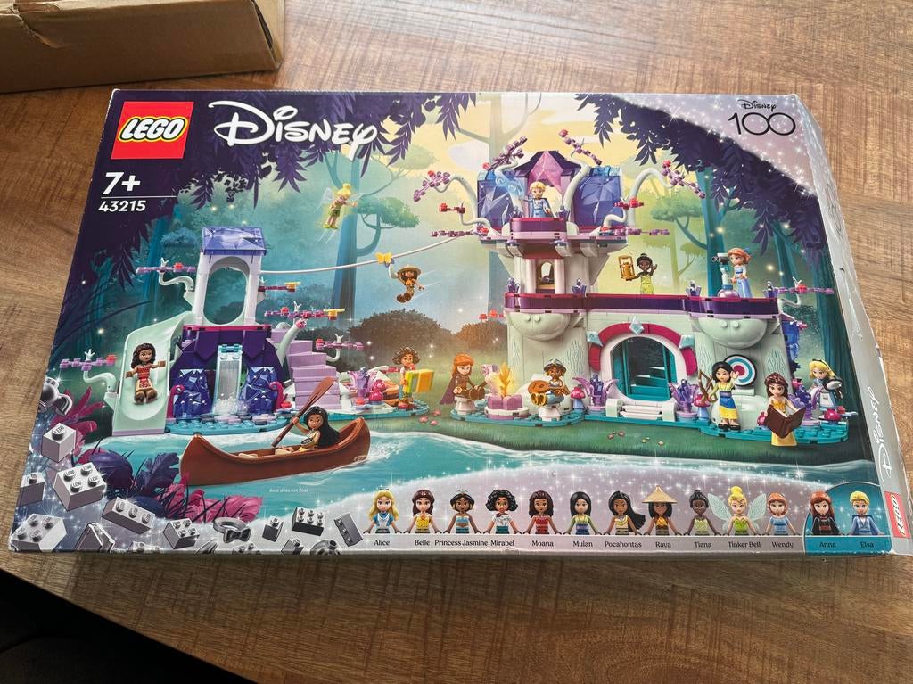 LEGO Disney Prinsessen Avonturen Kasteel 43215 Nieuw, Ophalen of Verzenden, Meer dan 50 stukjes, Zo goed als nieuw, 6 jaar of ouder