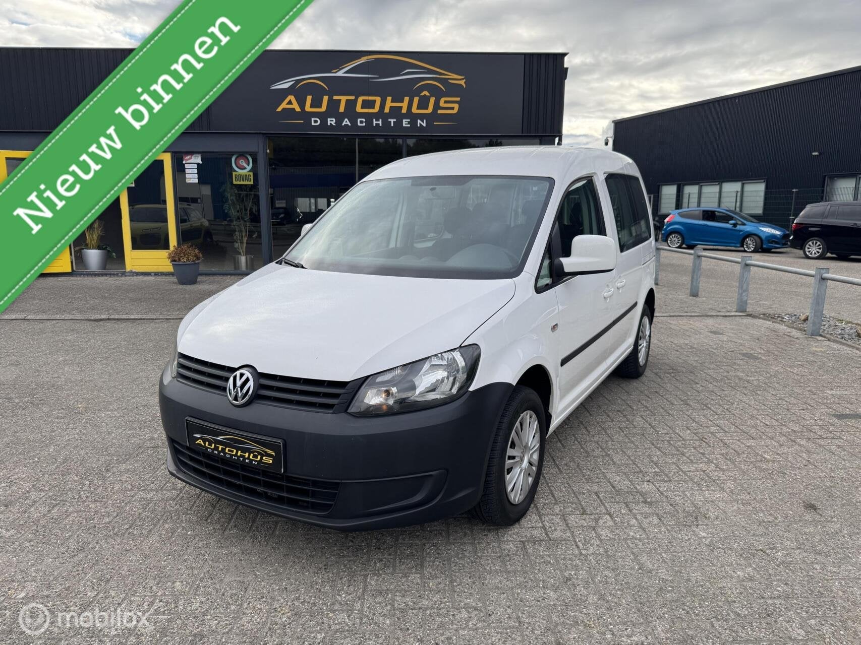 Volkswagen Caddy Combi 1.2 TSI Highline airco navi cruise 11, Auto's, Voorwielaandrijving, Euro 5, Gebruikt, Zwart