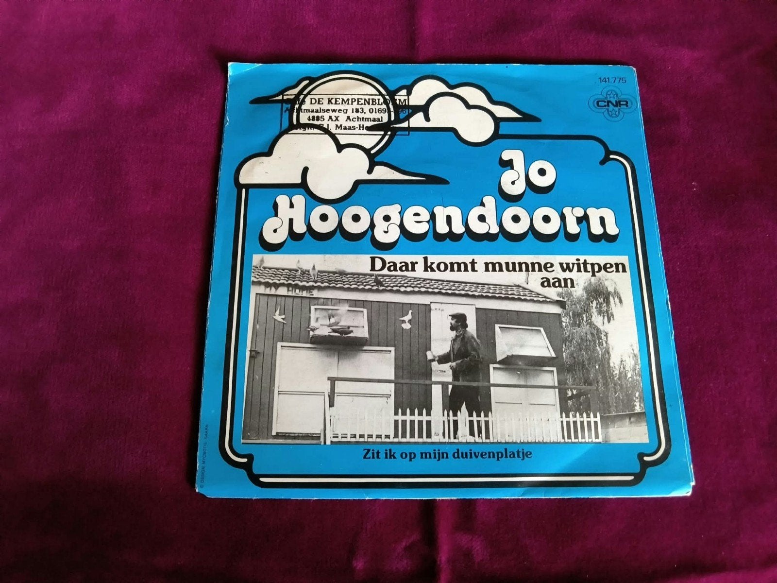 Jo Hoogendoorn - Daar komt munne witpen aan / Zit ik op, Gebruikt, 7 inch, Ophalen of Verzenden, EP