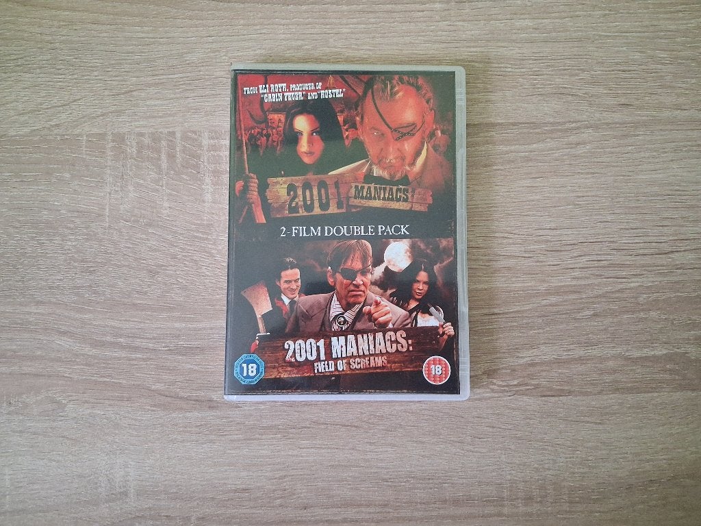 2001 Maniacs DVD-box, Ophalen, Import, Engels, Vanaf 16 jaar