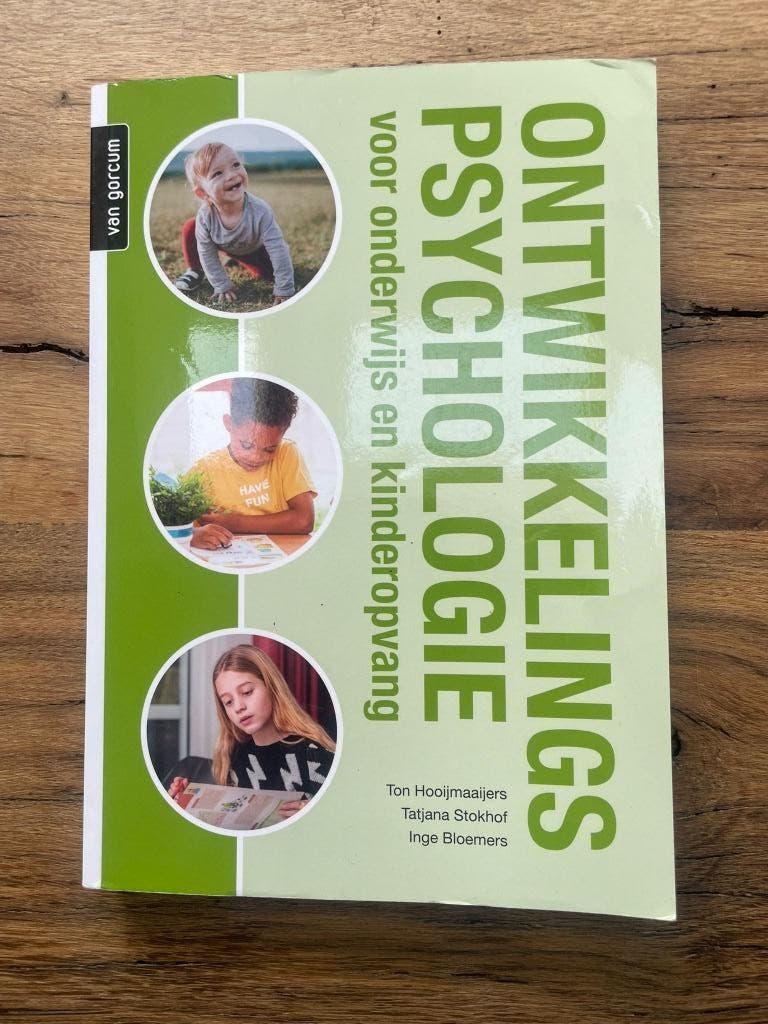 Ontwikkelingspsychologie voor onderwijs en kinderopvang, Overige vakken, Ton Hooijmaaijers, Tatjana Stokhof, Inge Bloemers, Ophalen of Verzenden