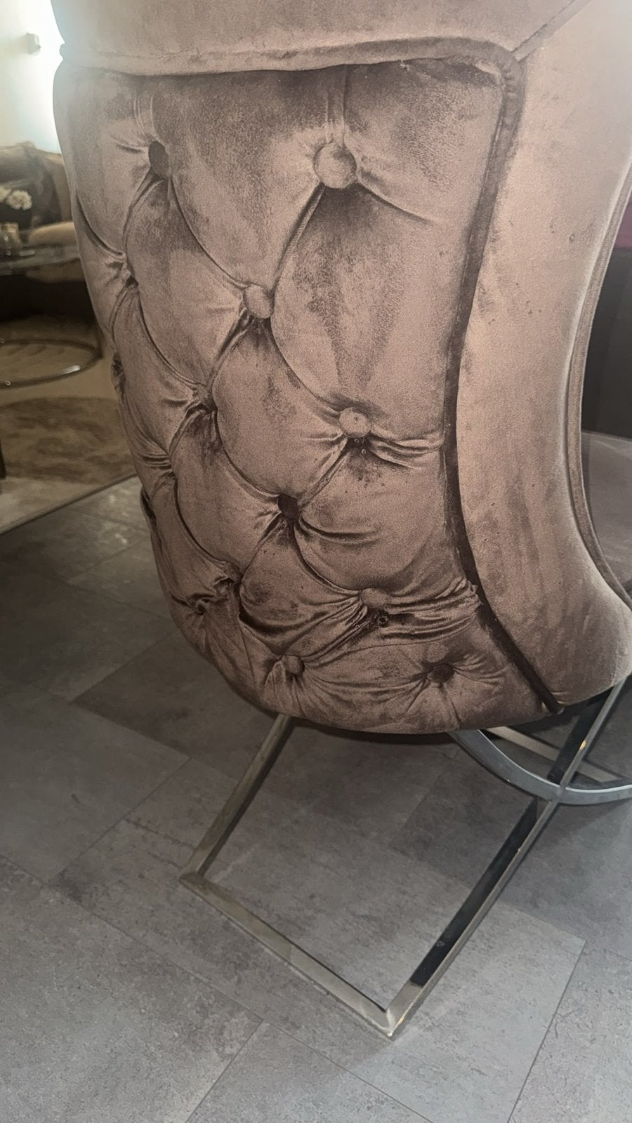 Eettafel stoelen/ lamp, Huis en Inrichting, Fauteuils, Zo goed als nieuw, Hout, 50 tot 75 cm, Ophalen of Verzenden