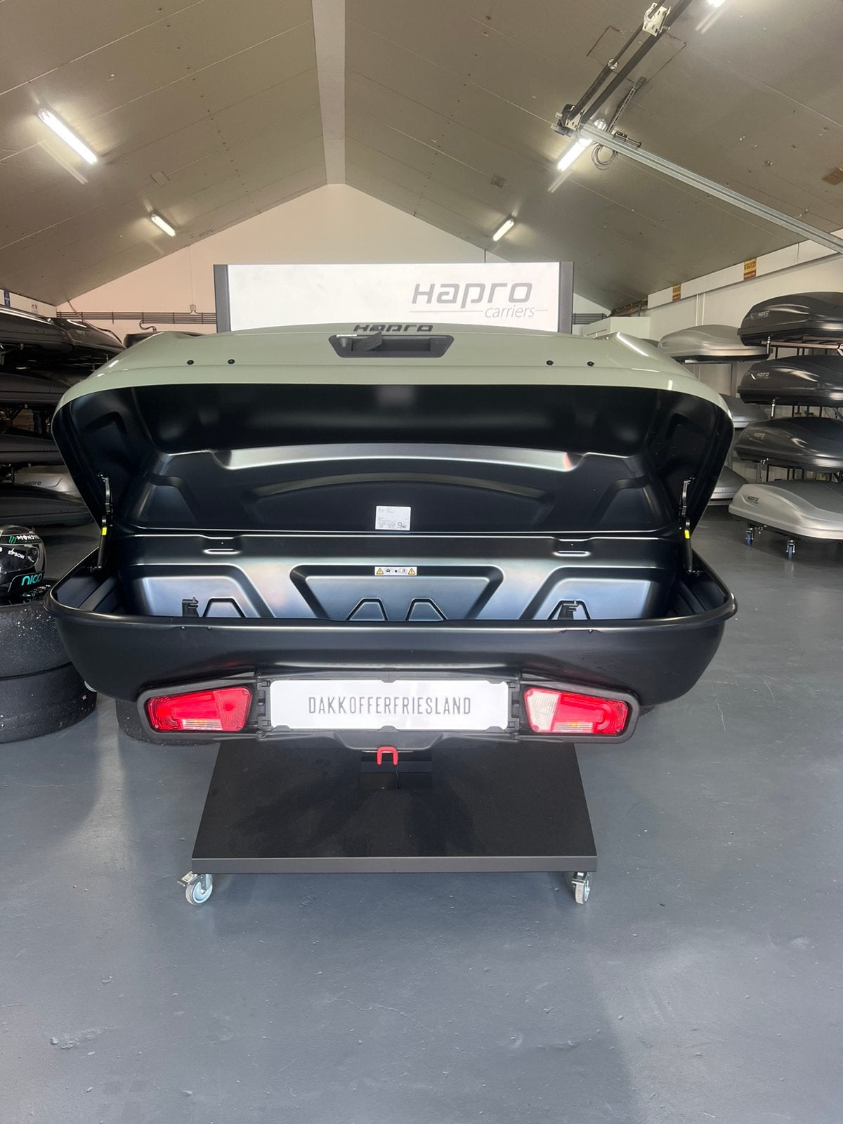 Hapro Boxer L 420 liter sage green, Ophalen, Nieuw, Hapro, Hapro
