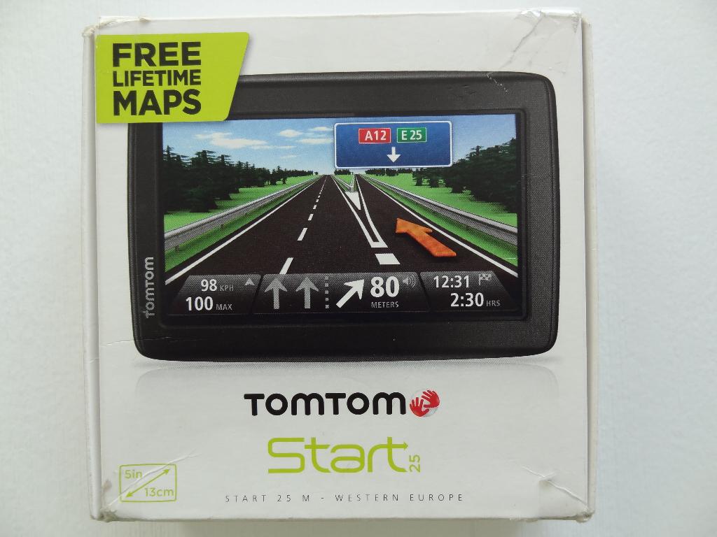 Tom Tom Start 25 Met Free Lifetime Maps >Snelle Verzending!<, Ophalen of Verzenden, Gebruikt