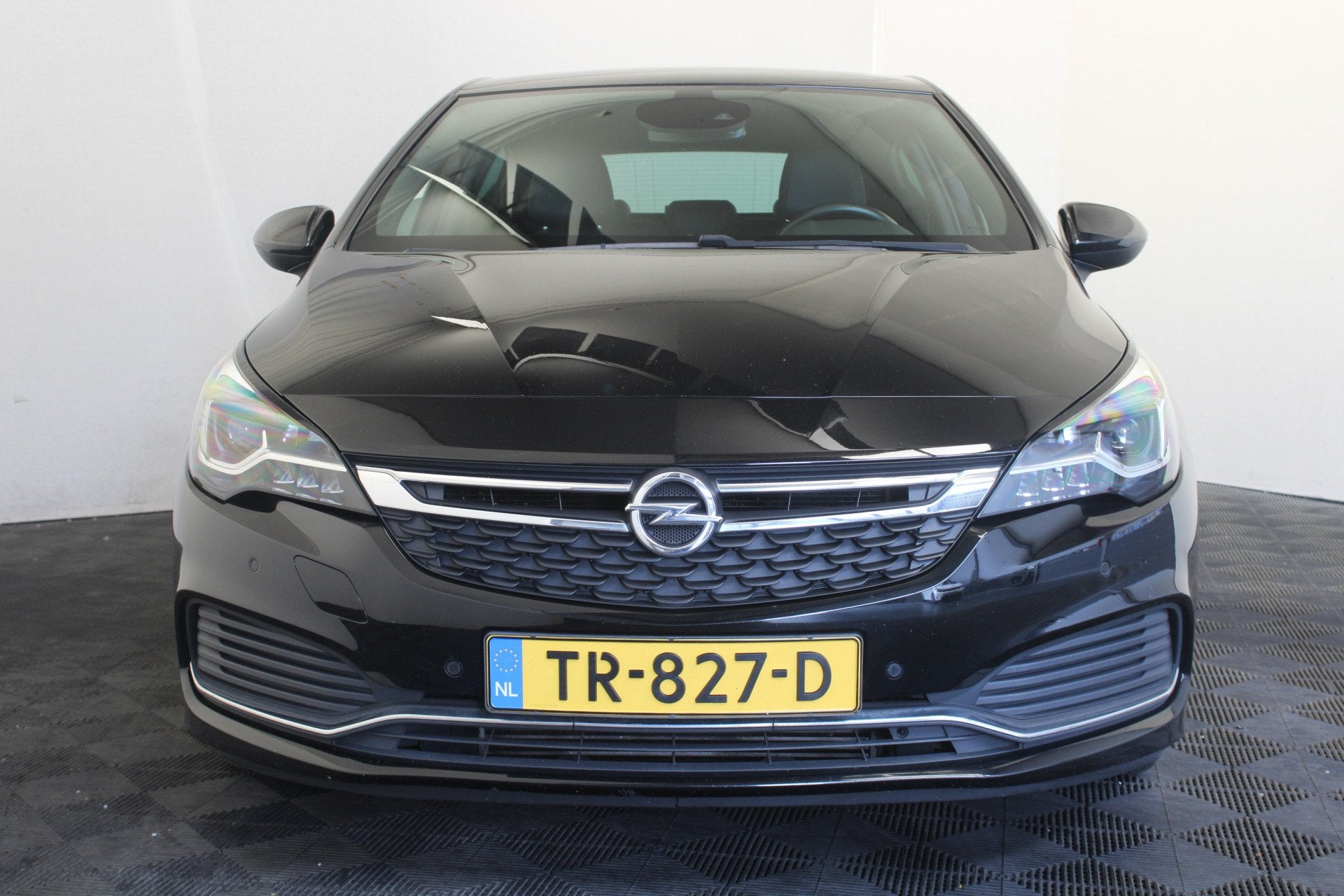 Opel Astra 1.0 Innovation (bj 2018, automaat), Auto's, Opel, Stof, Gebruikt, 610 kg, Zwart
