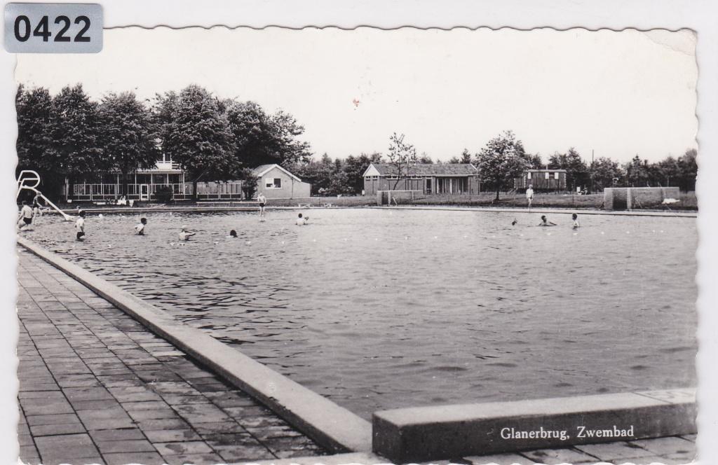 150422 Zwembad Glanerbrug Overijssel 1965, Verzenden, 1960 tot 1980, Gelopen, Overijssel
