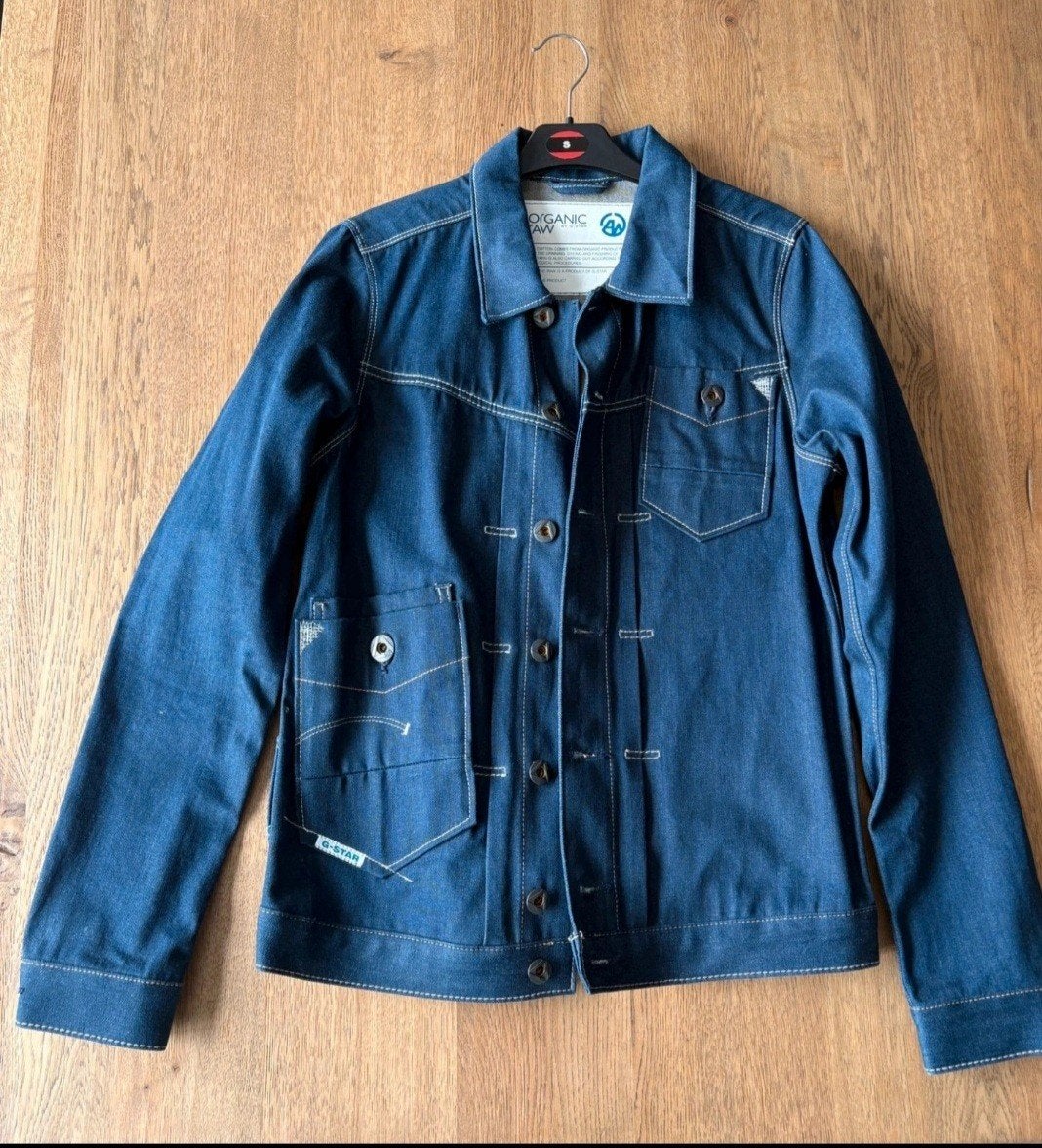 G-Star Raw Denim Jack - Maat M. Zo Goed Als Nieuw, G-Star Raw, Ophalen of Verzenden, Zo goed als nieuw, Maat 48/50 (M)