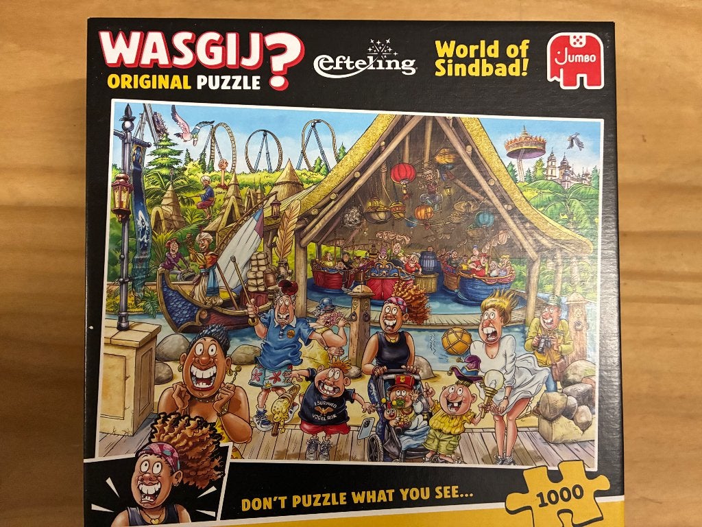 Wasgij puzzles, Ophalen, 500 t/m 1500 stukjes, Zo goed als nieuw, Legpuzzel