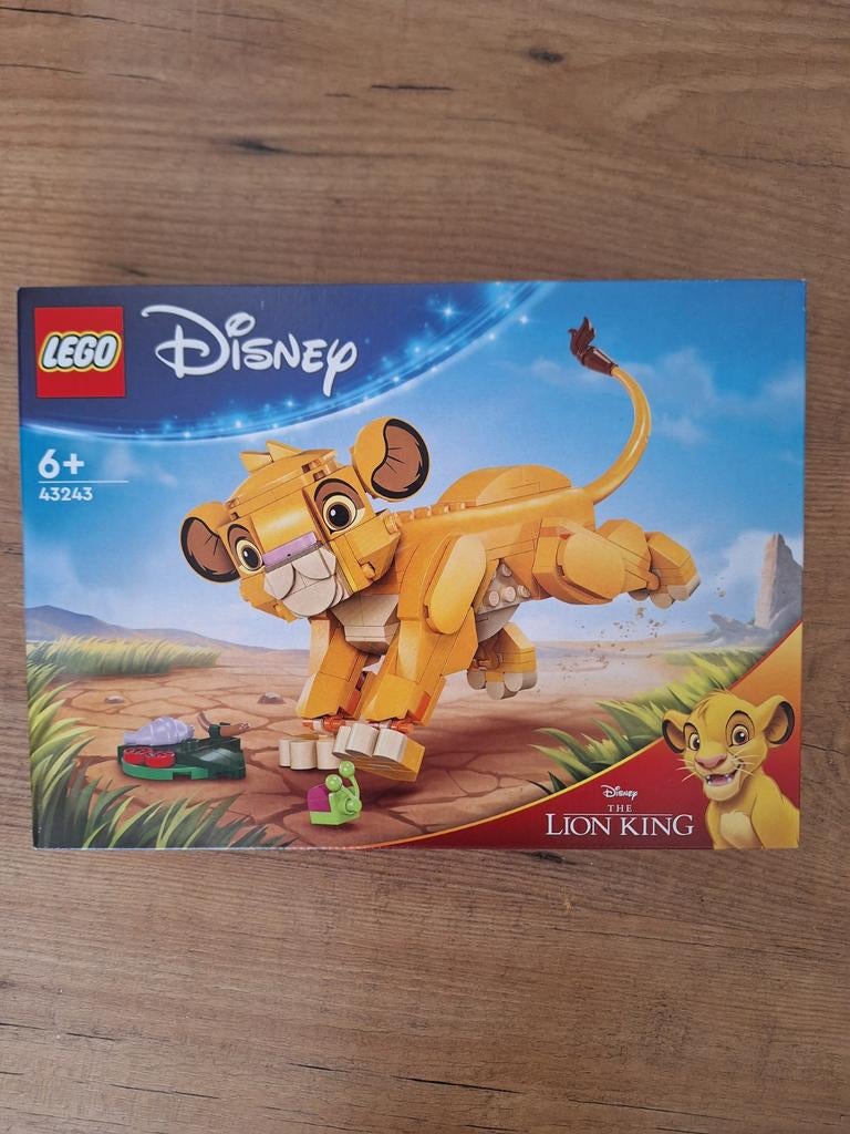 LEGO Disney De Leeuwenkoning Simba 43243 Nieuw, Lego, Nieuw, Ophalen of Verzenden, Disney