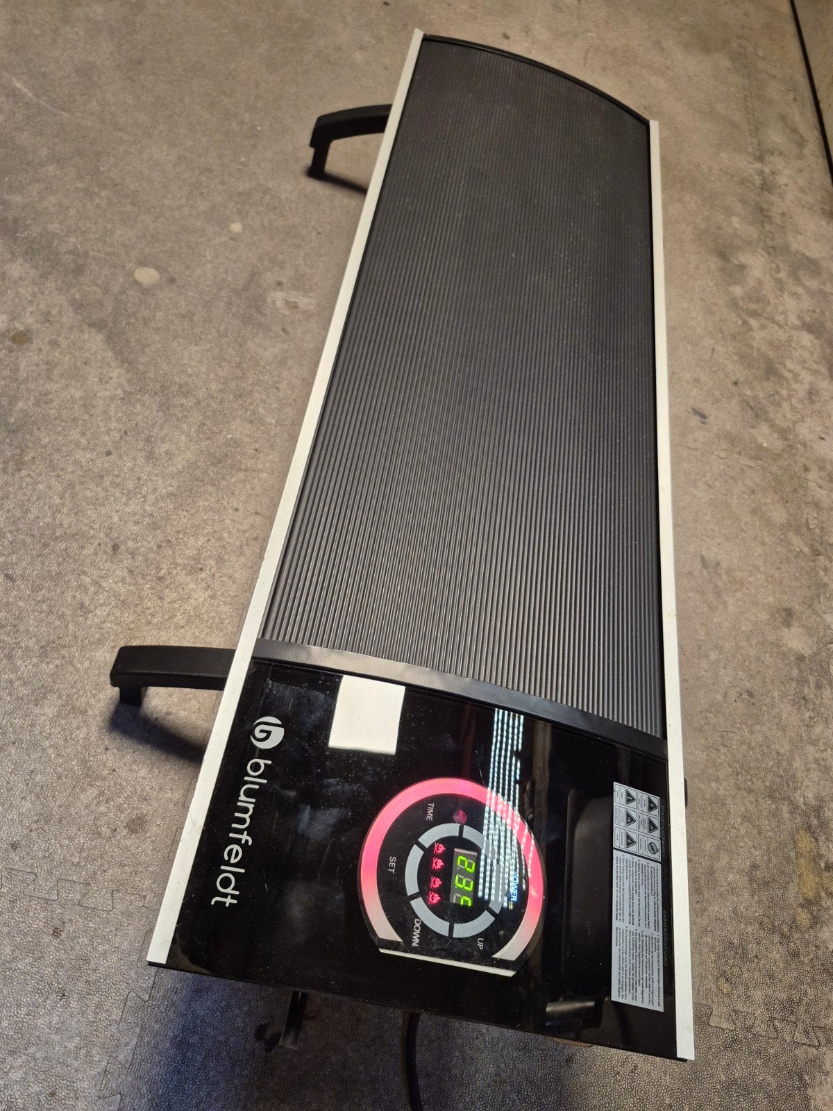 infarood terras heater voor op plafond of wand., Ophalen, Zo goed als nieuw, Elektrisch