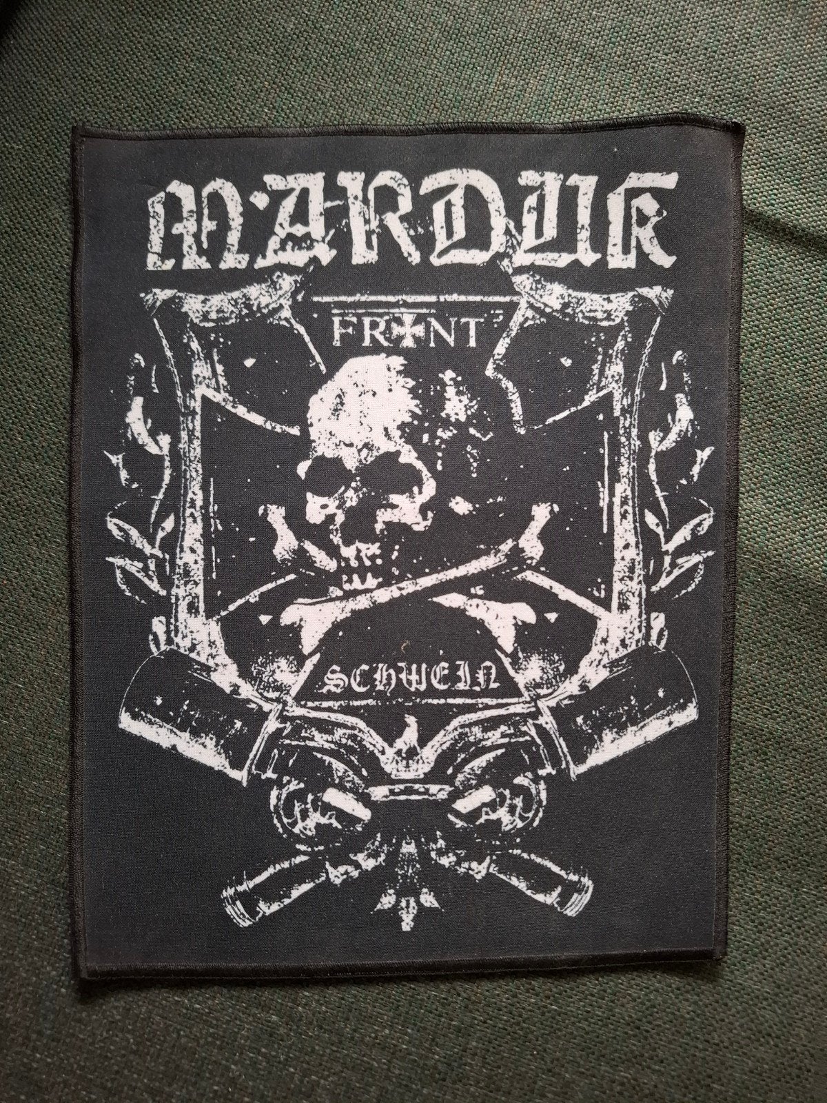 Back Patch: Marduk - FrontSchwein, Ophalen of Verzenden, Nieuw, Kleding
