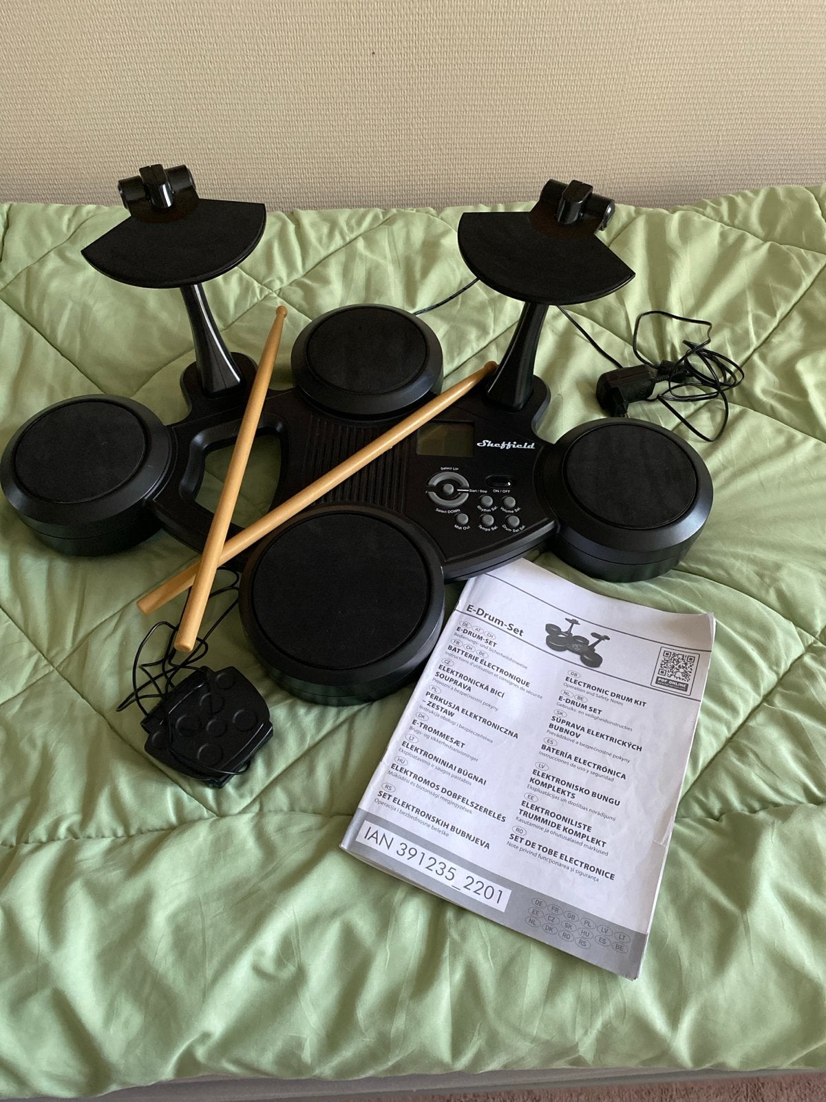 Sheffield E-Drum-Set - Zo goed als nieuw, Ophalen of Verzenden, Zo goed als nieuw, Overige merken, Elektronisch