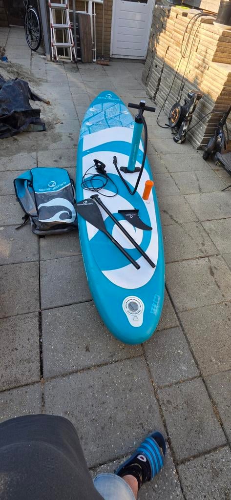 Spinera SUP Board Set - Zo goed als nieuw, Watersport en Boten, Suppen, Ophalen of Verzenden