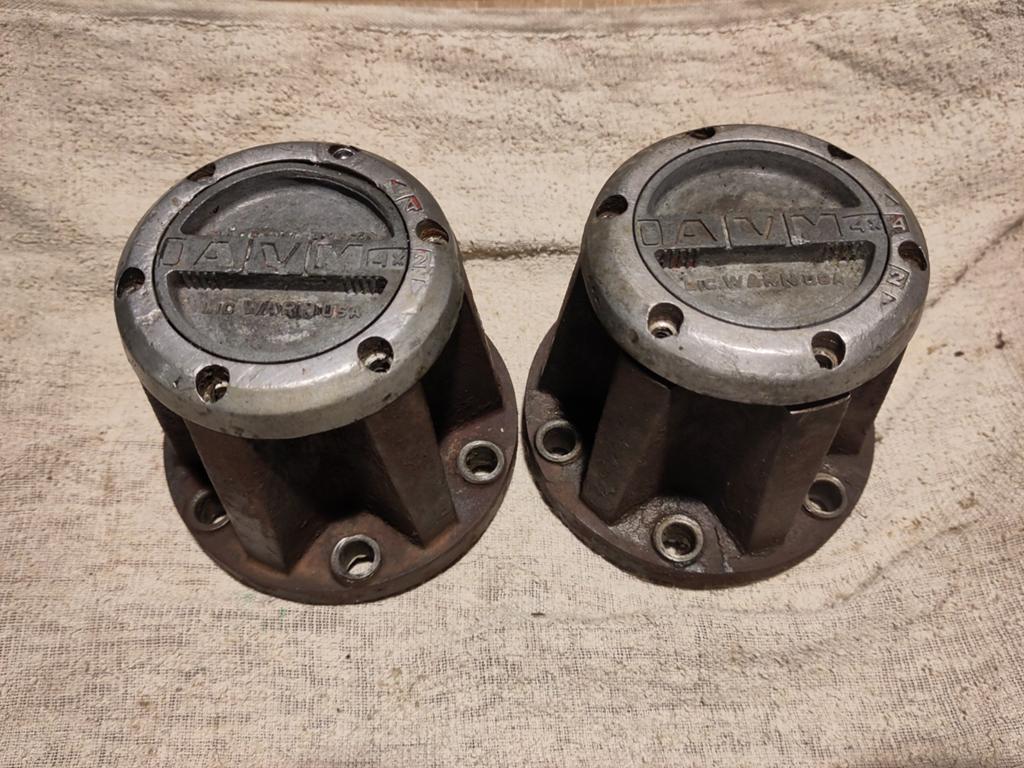 AVM - WARN freewheeling Hubs Vrijloopnaven Land Rover Series, Ophalen of Verzenden, Gebruikt, Land Rover