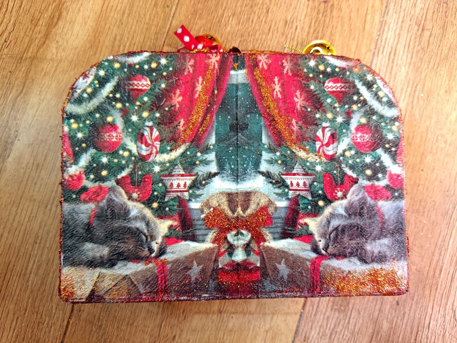 Katten - Kerst Koffertje, Ophalen of Verzenden