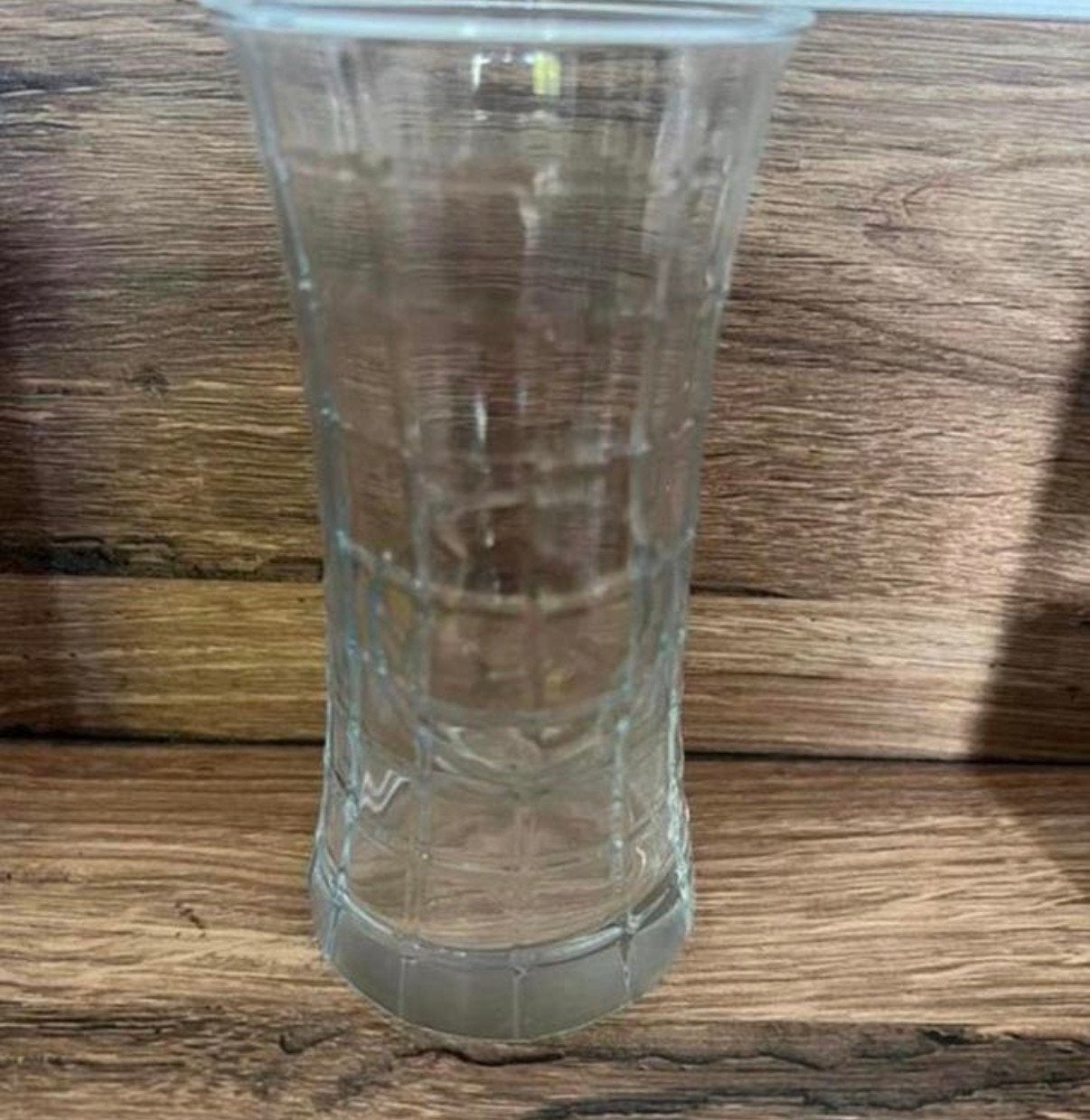 Vintage glas met bal 15-8 cm, Antiek en Kunst, Ophalen of Verzenden