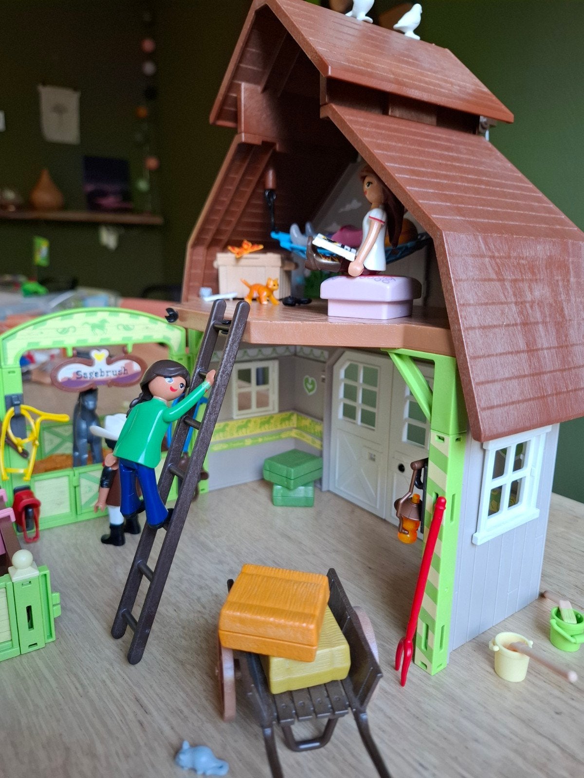 Playmobil Spirit 70118, 9478 en 9480 paardenstal, Kinderen en Baby's, Speelgoed | Playmobil, Ophalen of Verzenden, Zo goed als nieuw