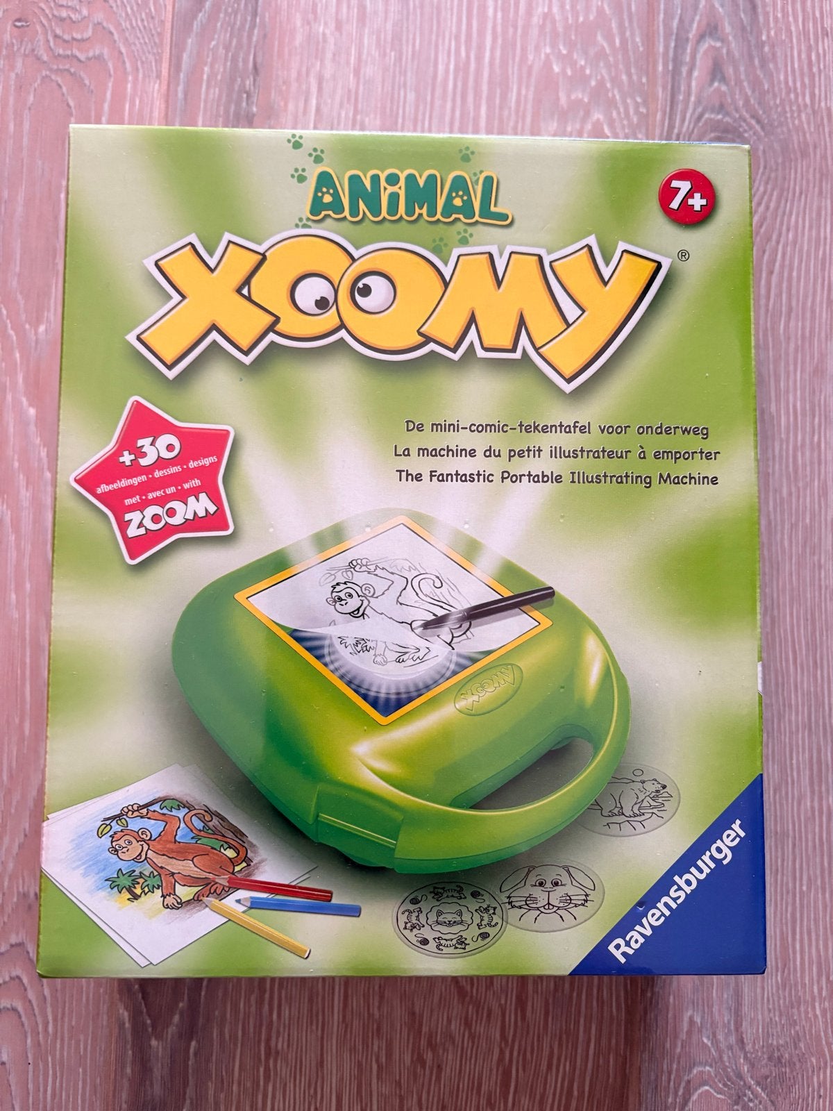 Ravensburger Animal Xoomy Tekentafel - Mini Comic Tekenmachi, Ophalen of Verzenden, Nieuw, Knutselen, Met licht