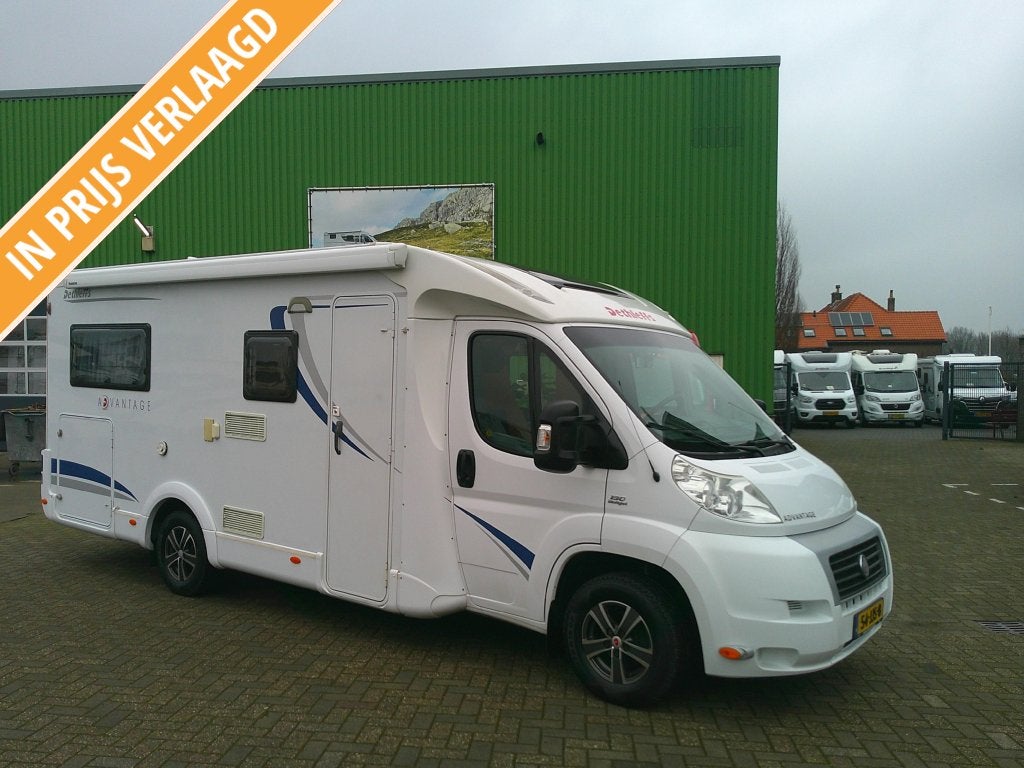 Dethleffs Advantage T 6611 Trekhaak, Caravans en Kamperen, Ringverwarming, Fiat, Kluisje, Bedrijf
