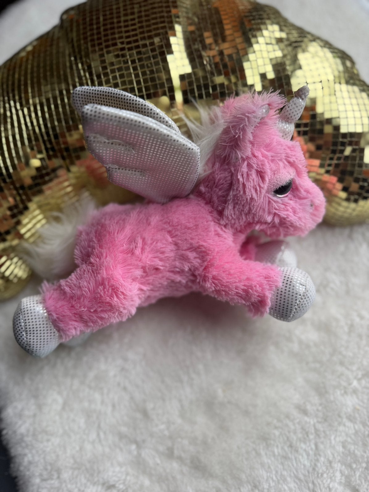 Schattige Roze Unicorn  Knuffel., Overige merken, Overige karakters, Overige typen, Ophalen of Verzenden