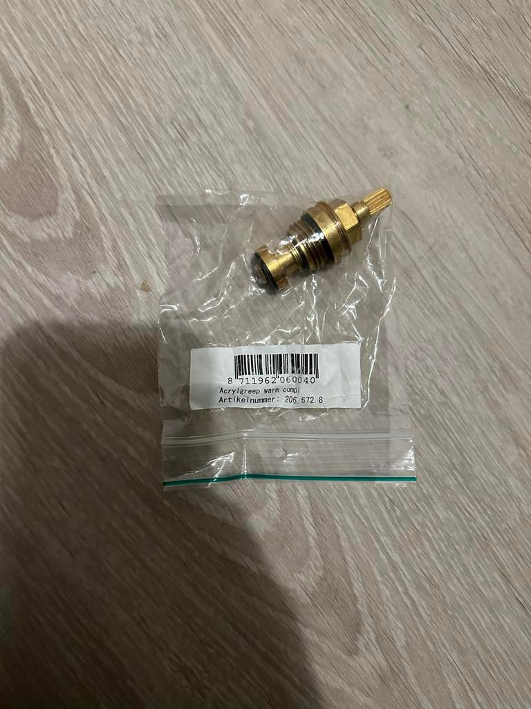 Grohe Acrylgreep Warm - Kraanonderdeel, Ophalen, Nieuw, Kraan
