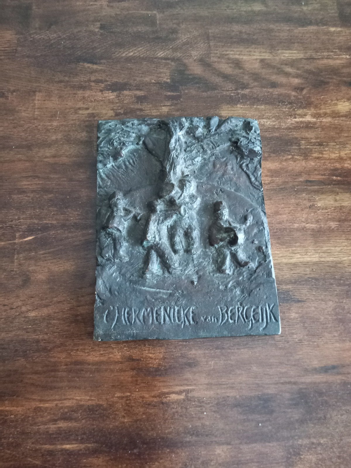 't hermenieke van Bergeijk , brons, Antiek en Kunst, Ophalen of Verzenden