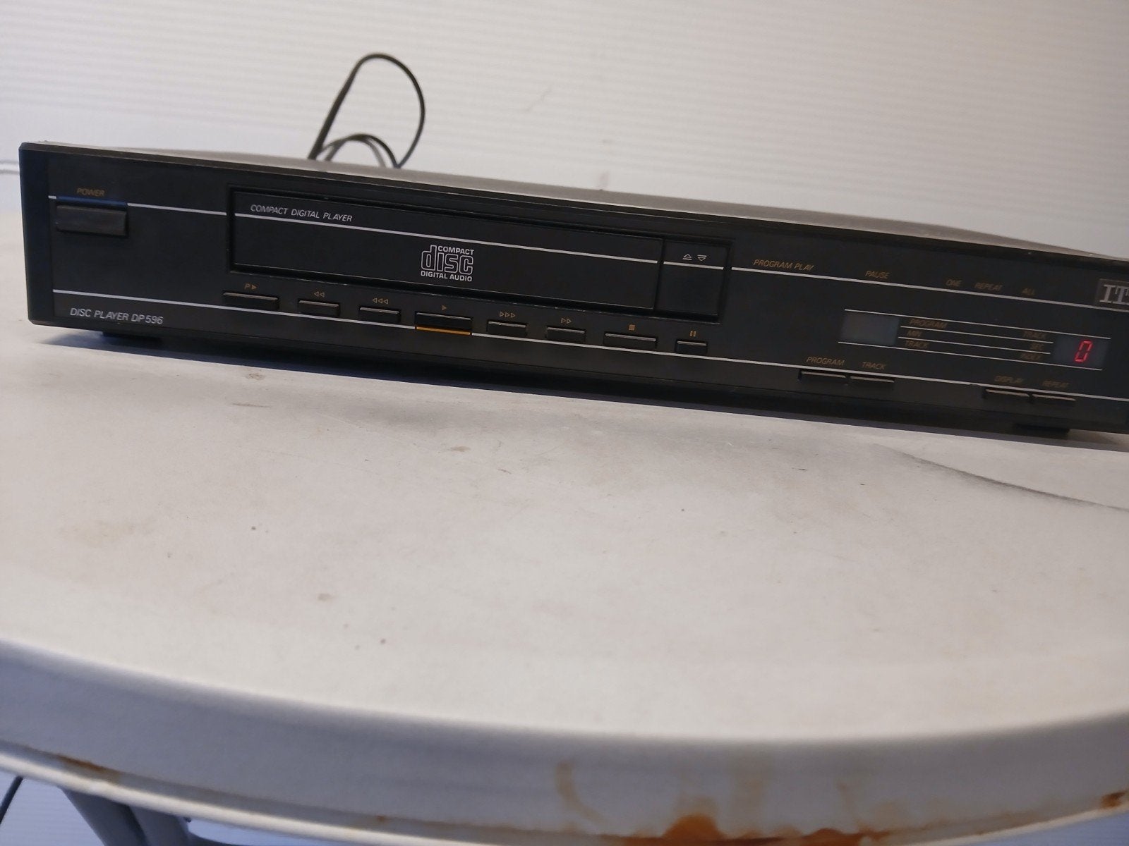 ITT DP596 Compact Disc Player, Audio, Tv en Foto, Cd-spelers, Ophalen, Overige merken