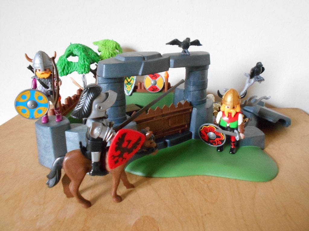Playmobil 3137 Superset vikingen, Ophalen of Verzenden, Gebruikt, Complete set, Kasteel/Fort